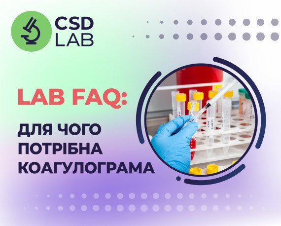 LAB FAQ: для чого потрібна коагулограма 